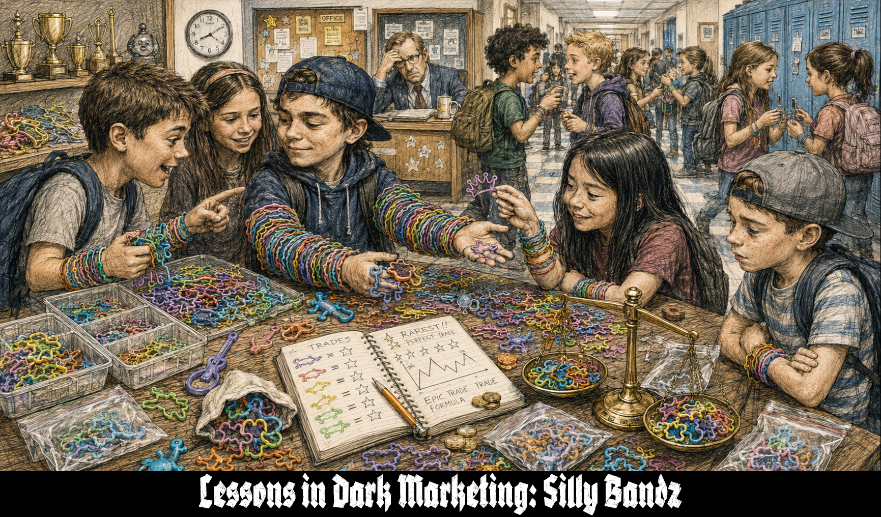 Silly Bandz: A Dark Marketing Case Study in Rubber-Bracelet Scarcity, Schoolyard Status, and Five-Cent Financial Delusion