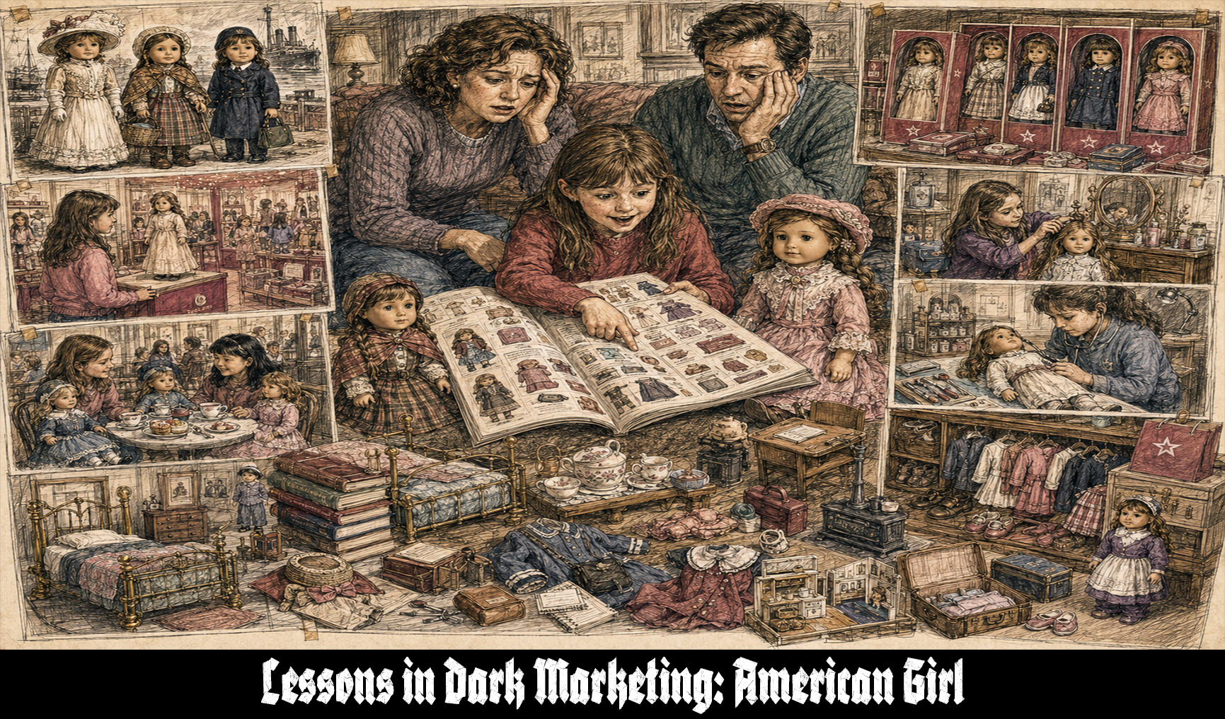 American Girl: A Dark Marketing Case Study in Historical Virtue, Identity Merchandising, and the Hundred-Dollar Doll With a Furniture Budget
