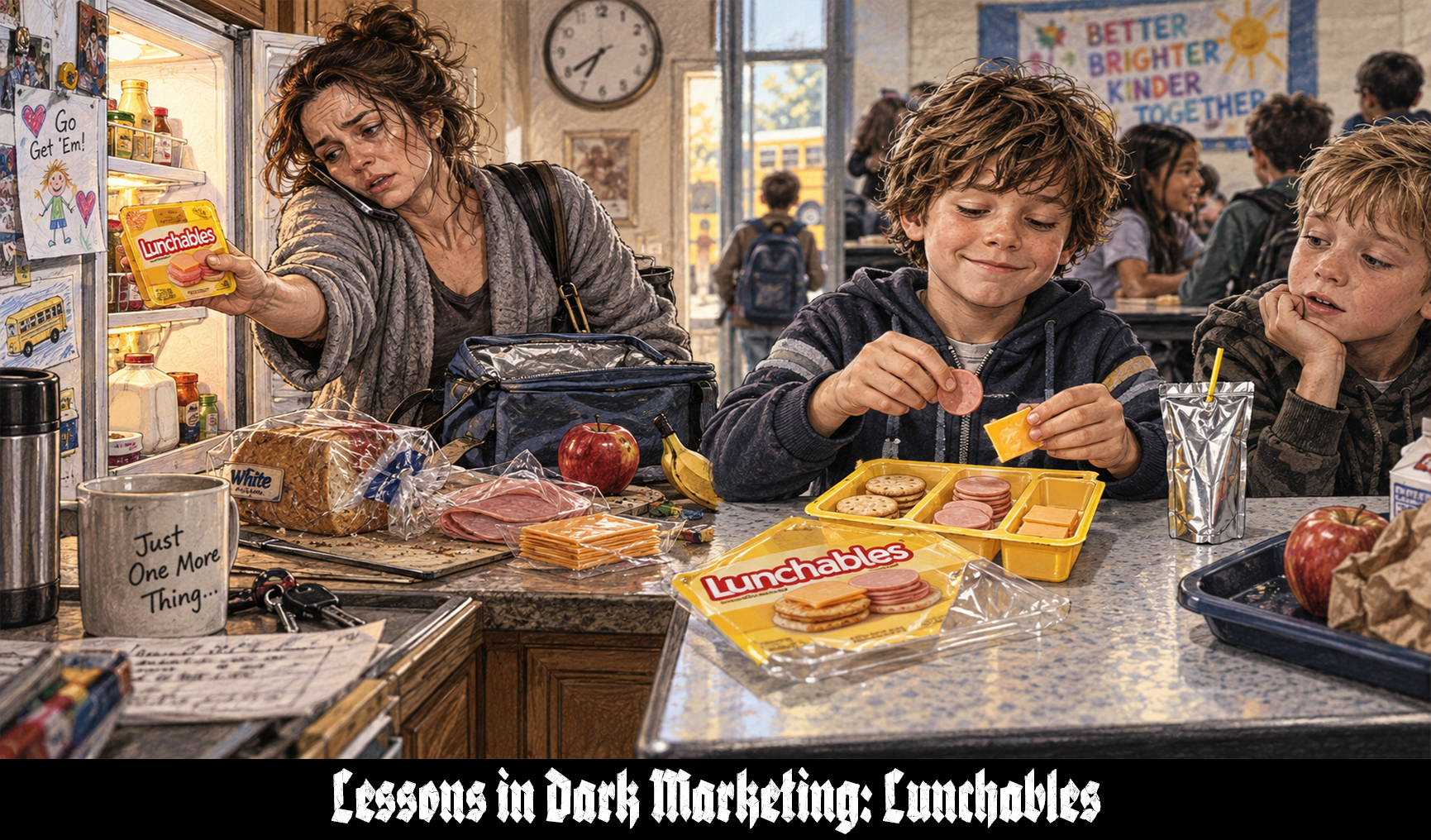 Lunchables: A Dark Marketing Case Study in Parental Exhaustion, Cafeteria Status, and Turning Bologna Into a Toy